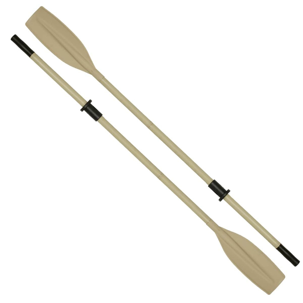 Detachable Aluminum Oars with Rubber Sleeves for Boats & Kayaks