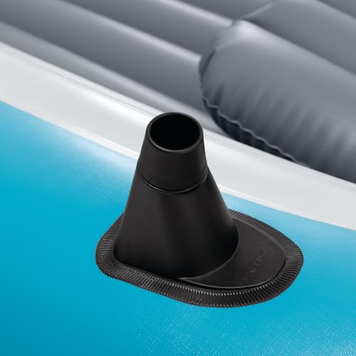 Inflatable Boat Set with Oars and High-Output Pump