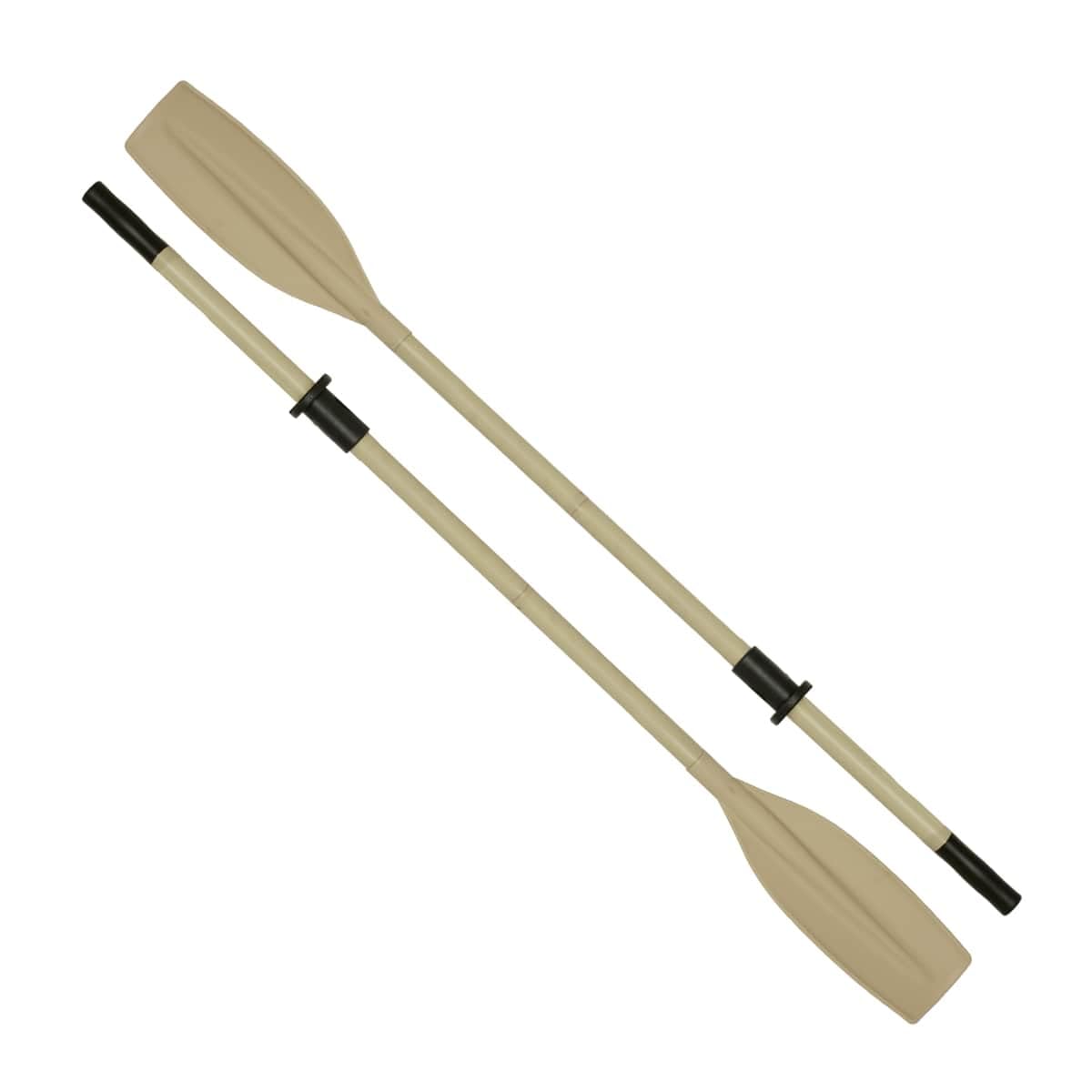 Detachable Aluminum Oars with Rubber Sleeves for Boats & Kayaks