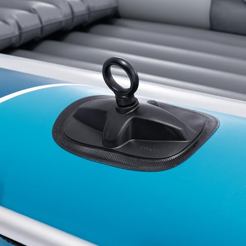 Inflatable Boat Set with Oars and High-Output Pump