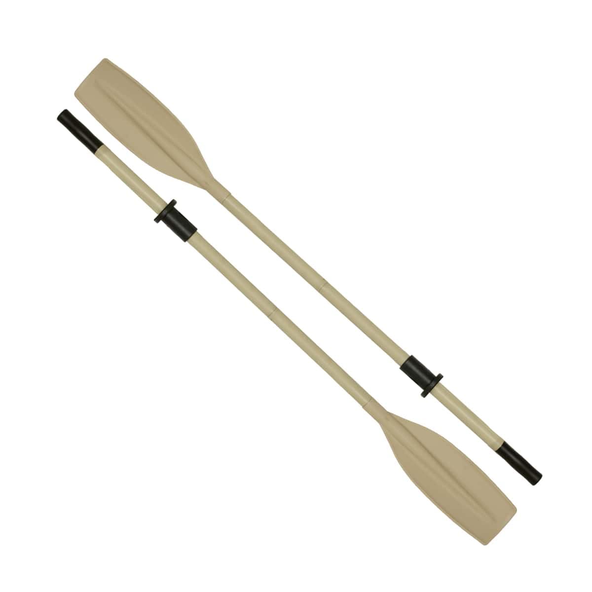 Detachable Aluminum Oars with Rubber Sleeves for Boats & Kayaks