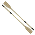 Detachable Aluminum Oars with Rubber Sleeves for Boats & Kayaks