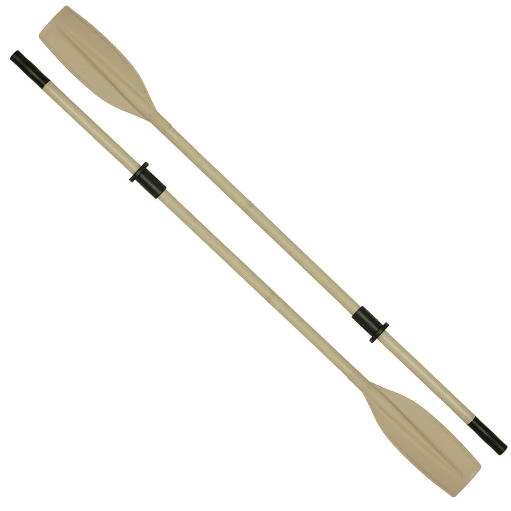 Detachable Aluminum Oars with Rubber Sleeves for Boats & Kayaks