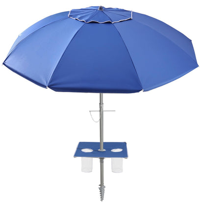 wikiwiki 7ft Beach Umbrella with Sand Anchor & Tilt