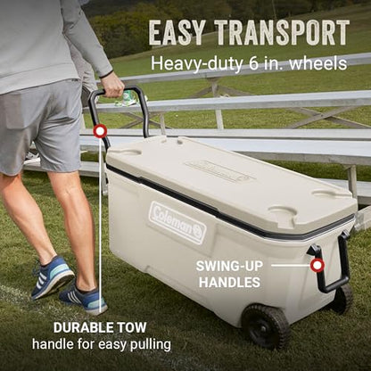 Coleman Ice Chest | 316 Series Wheeled Cooler