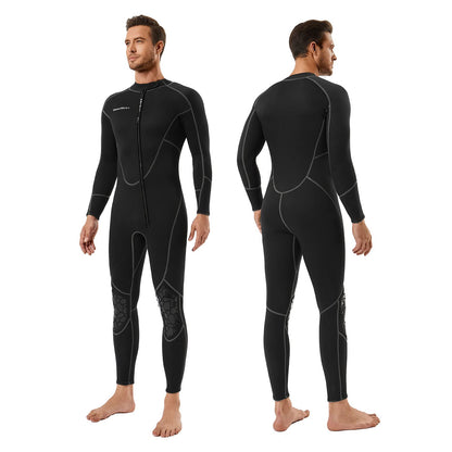 3mm Shorty Wetsuit with Front Zip for Diving Snorkeling & Kayaking