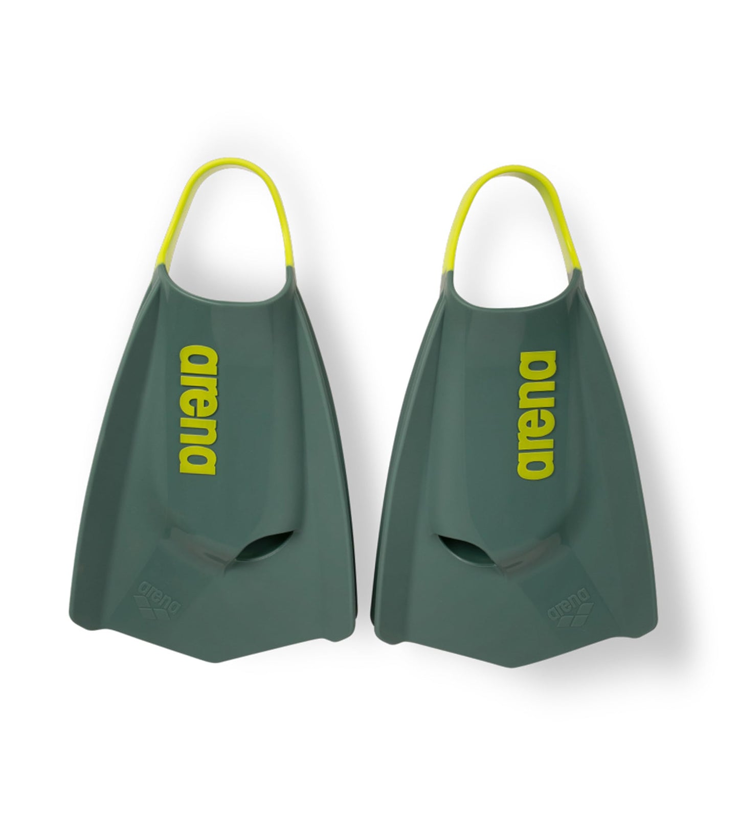 Silicone Short Blade Swim Training Fins for Adults Men & Women
