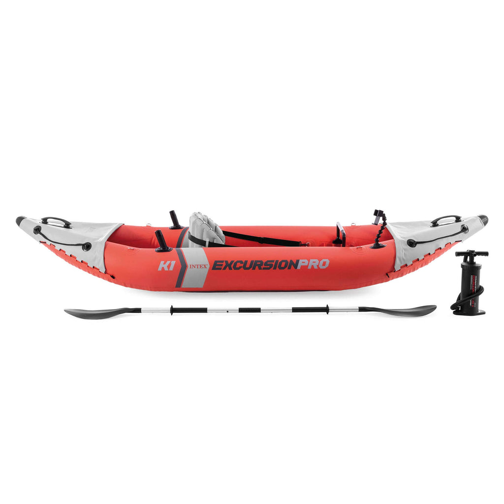 Inflatable Kayak Set with Paddles Pump & Adjustable Bucket Seat