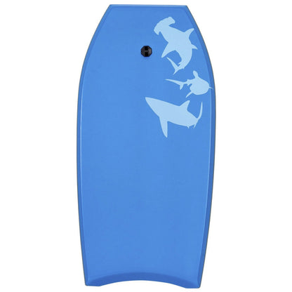 41" Lightweight Bodyboard with Leash and Durable EPS Core