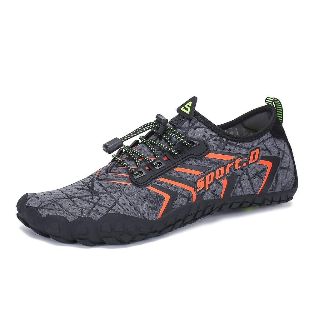 UBFEN Water Shoes for Men Women Quick Dry Swim Aqua Socks