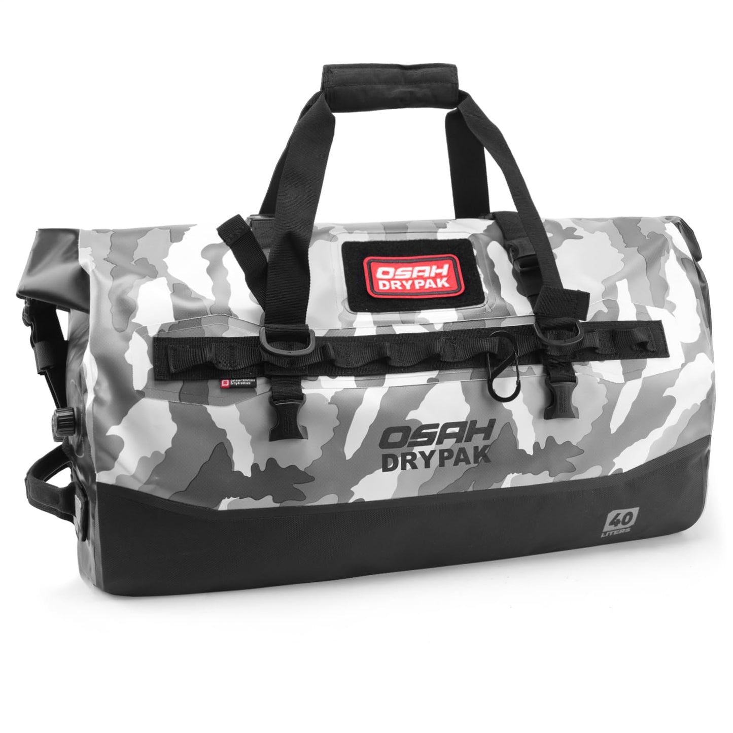 Heavy Duty Waterproof Roll Top Duffel Bag for Travel & Outdoor Adventures