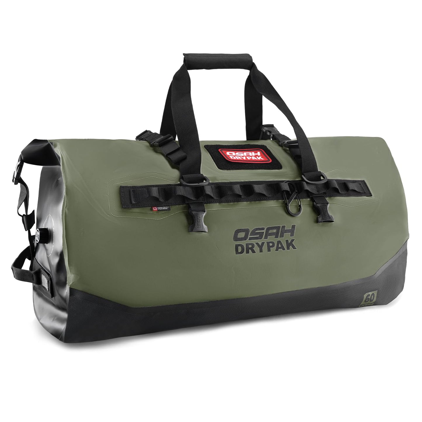 Heavy Duty Waterproof Roll Top Duffel Bag for Travel & Outdoor Adventures
