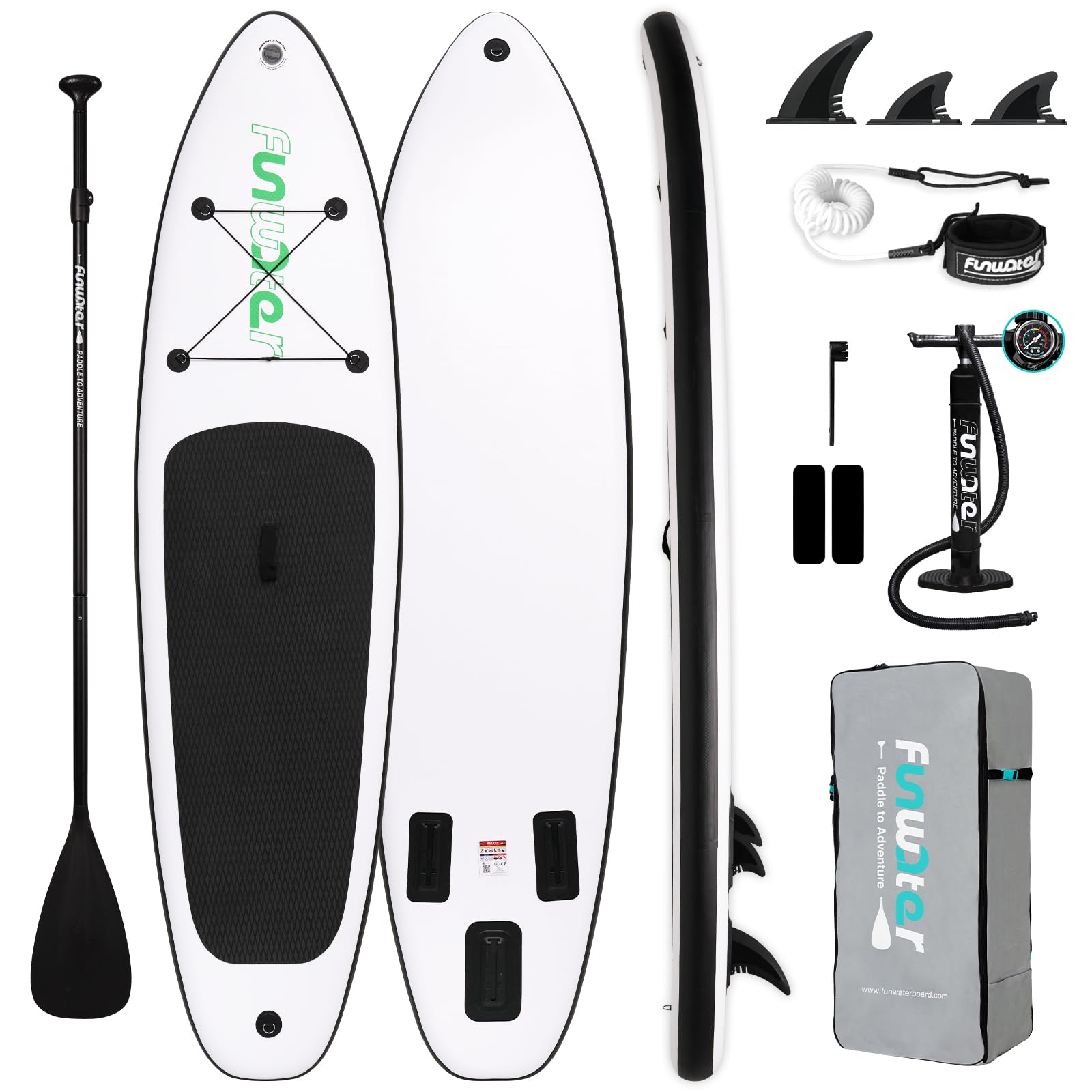 Ultra-Light Inflatable Stand Up Paddle Board with Accessories for All Levels