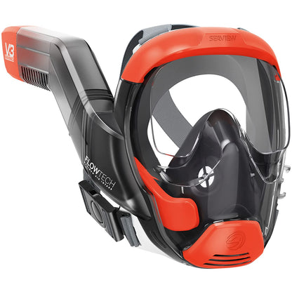 Full Face Snorkel Mask with 180° Panoramic View for Adults