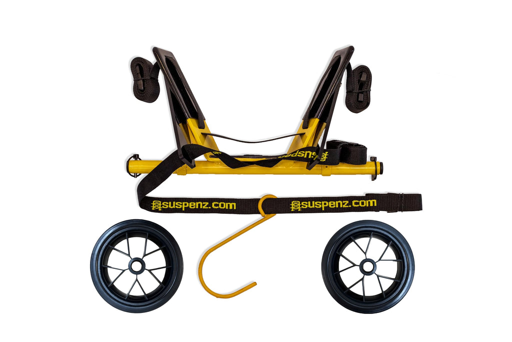 Kayak Canoe Transport Cart with Straps and Lightweight Aluminum Frame