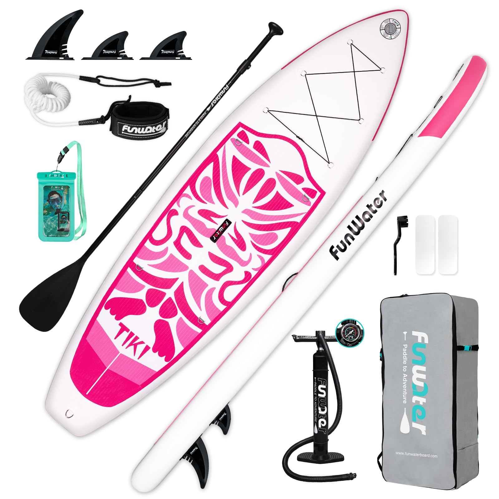 Ultra-Light Inflatable Stand Up Paddle Board with Accessories for All Levels