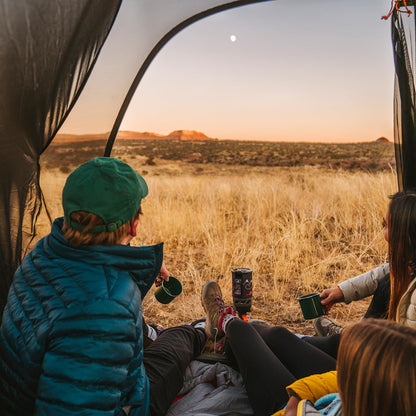 3-Season Backpacking Tent with Aluminum Pole Frame and Vestibule