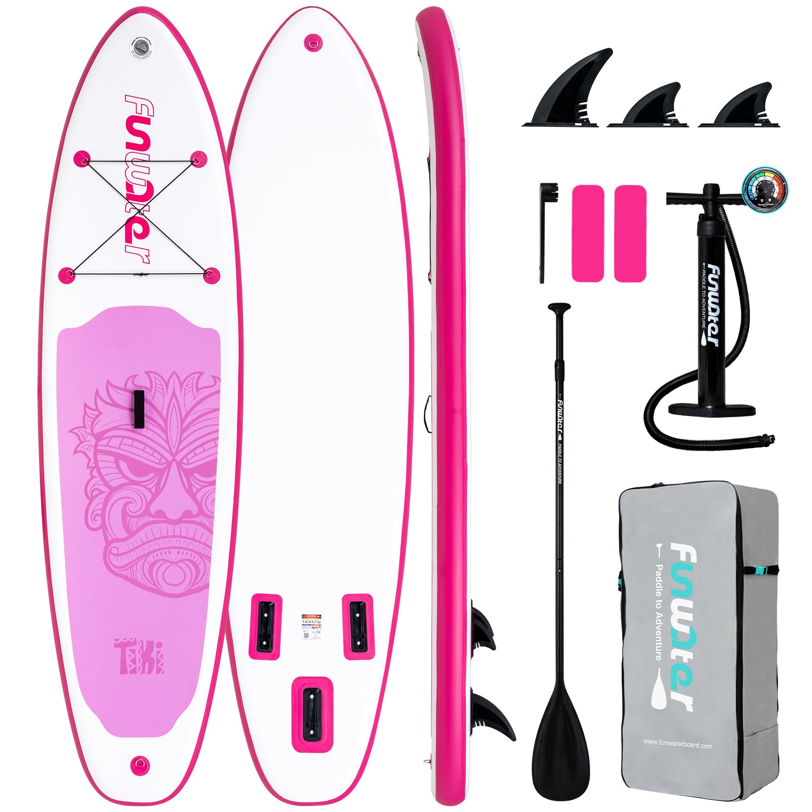 Ultra-Light Inflatable Stand Up Paddle Board with Accessories for All Levels