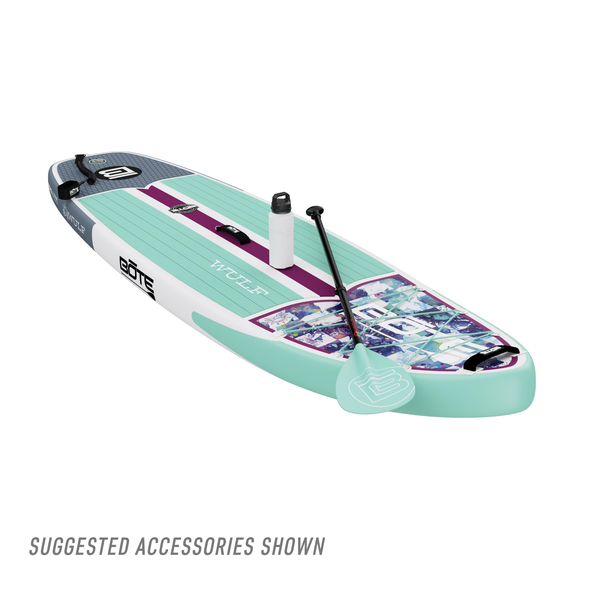 Inflatable Stand Up Paddle Board Kit with Paddle Pump & Accessories