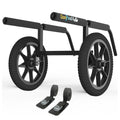 GanFindX Heavy-Duty Kayak Cart, Adjustable Canoe Dolly with 16-Inch Wheels