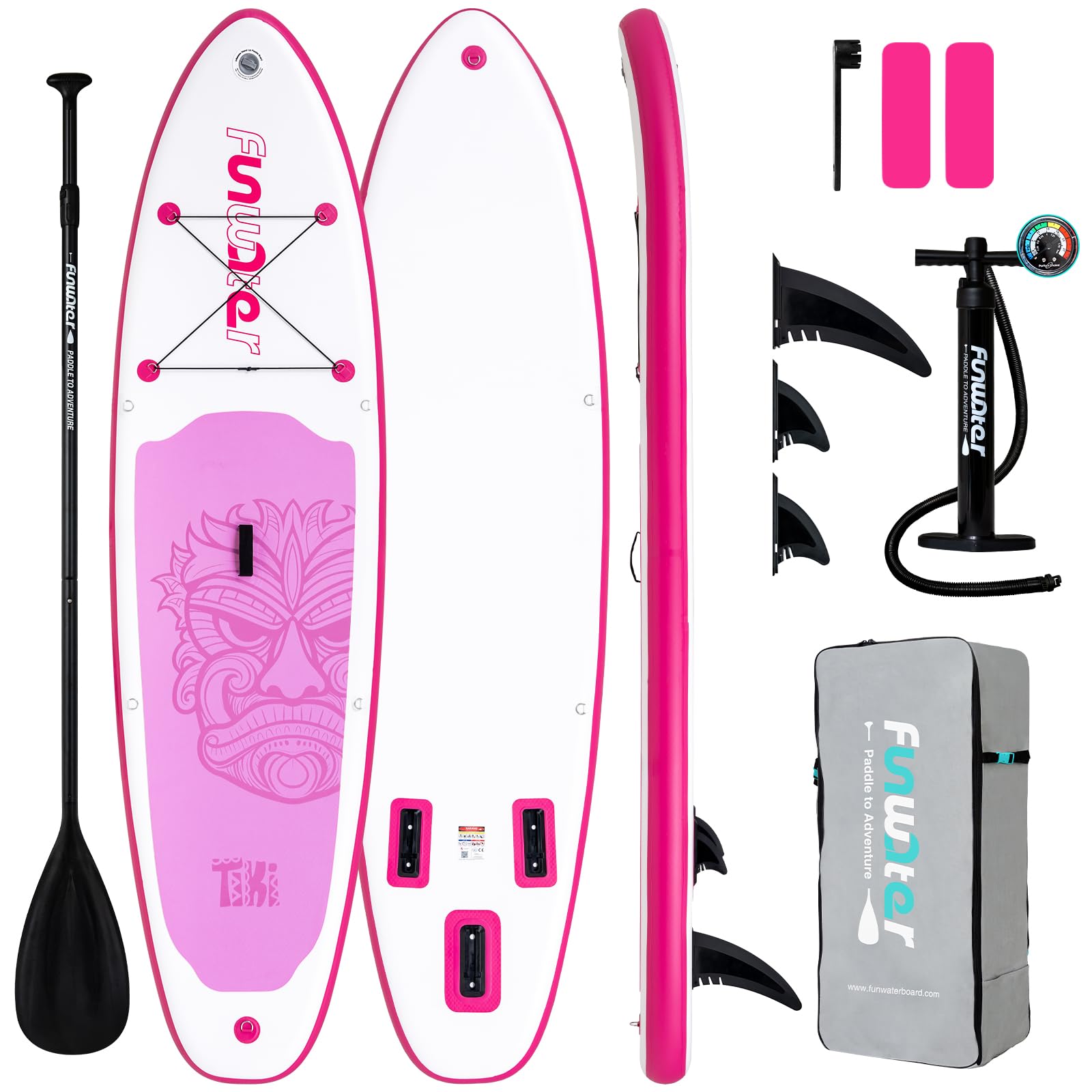 Ultra-Light Inflatable Stand Up Paddle Board with Accessories for All Levels