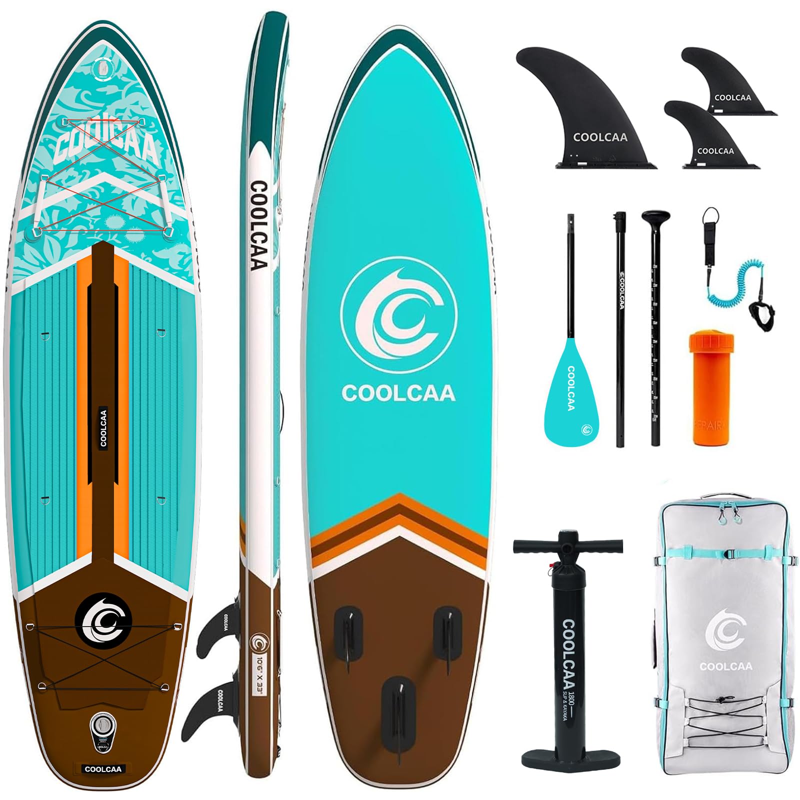 Extra Wide Inflatable Paddle Board for Family, Beginners & Fishing Use