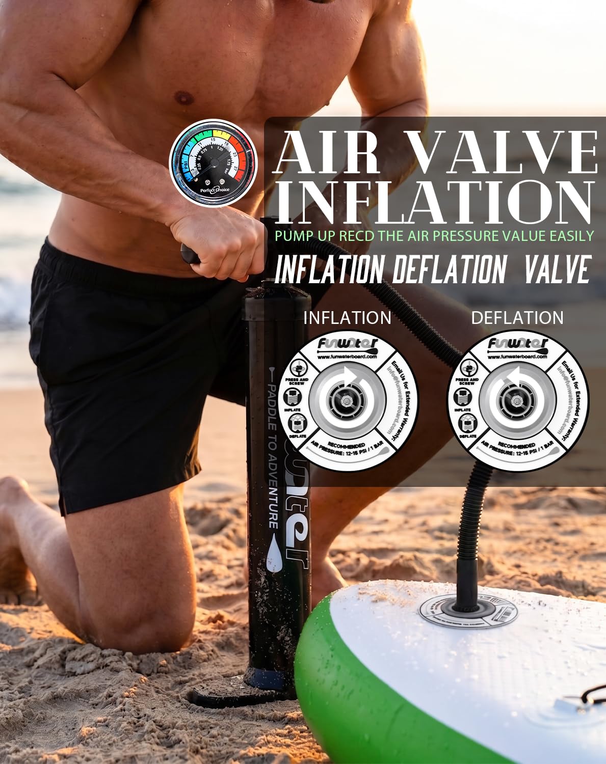 Ultra-Light Inflatable Stand Up Paddle Board with Accessories for All Levels
