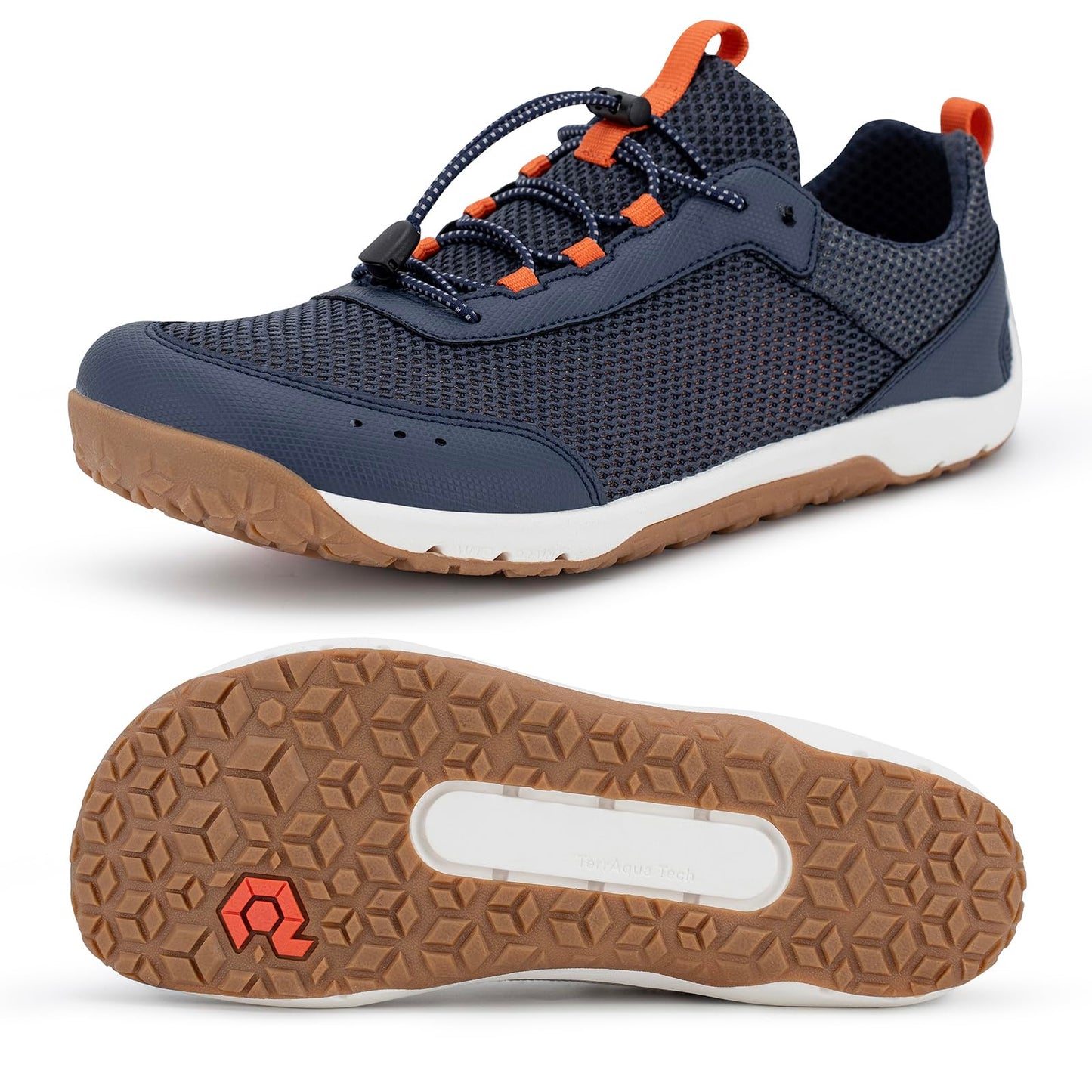 Quick-Dry Barefoot Water Shoes with Lightweight Self-Draining Sole for Men