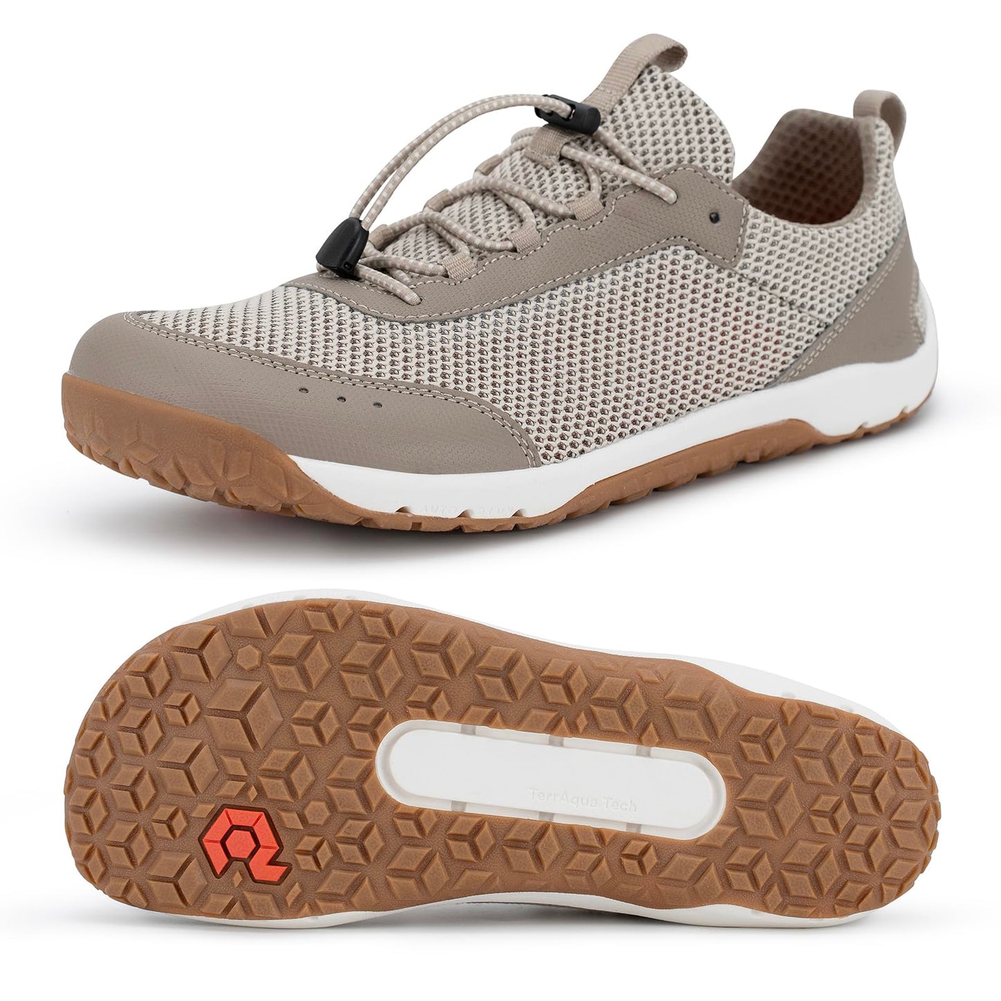 Quick-Dry Barefoot Water Shoes with Lightweight Self-Draining Sole for Men