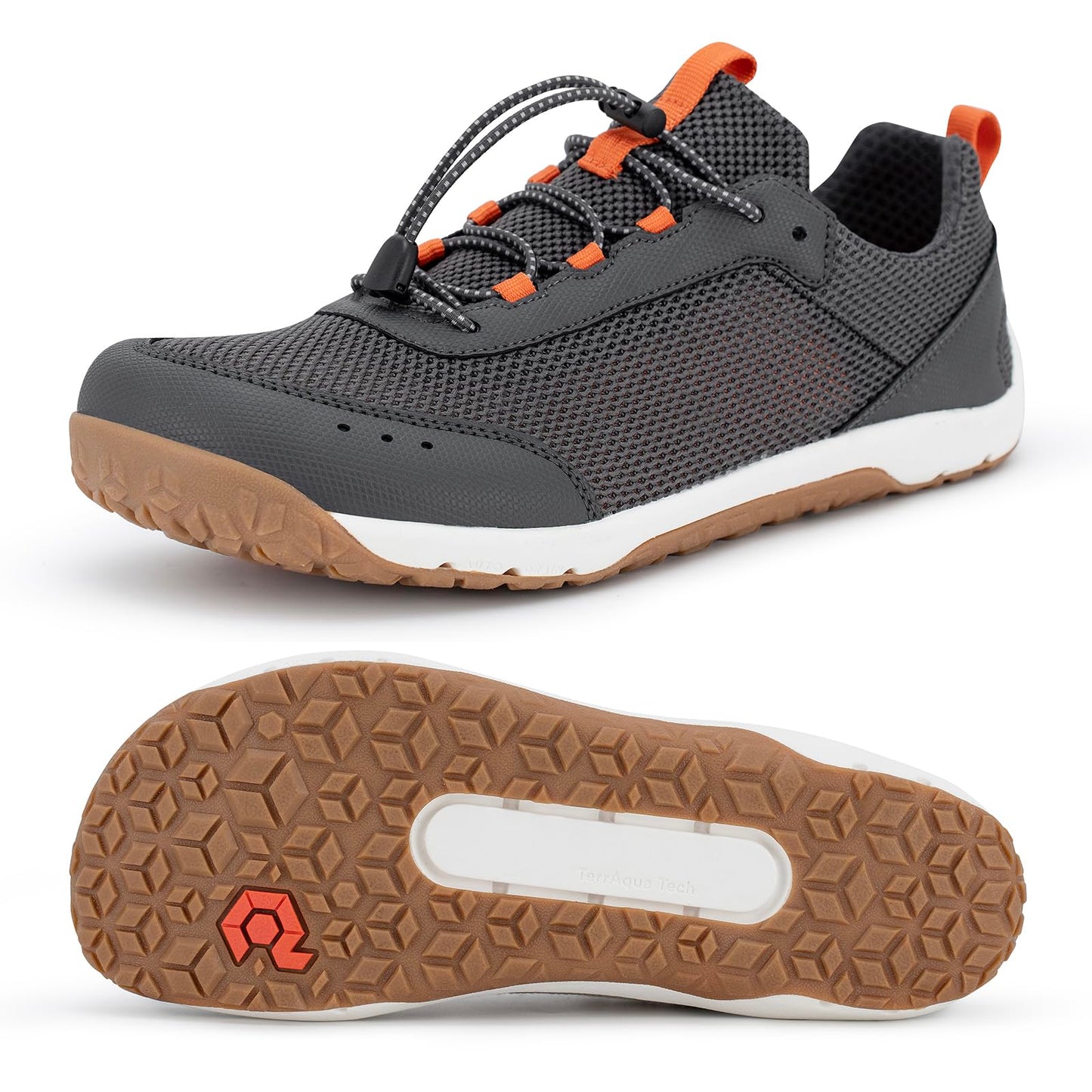 Quick-Dry Barefoot Water Shoes with Lightweight Self-Draining Sole for Men