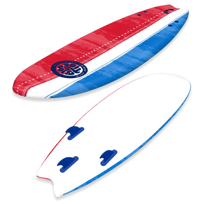 Bloo Tide 6’ Swallow Tail Soft Surfboard
