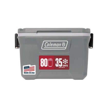 Insulated Portable Hard Cooler with 5-Day Ice Retention for Outdoor Use