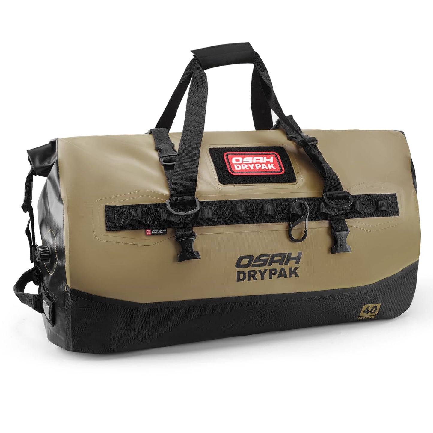 Heavy Duty Waterproof Roll Top Duffel Bag for Travel & Outdoor Adventures
