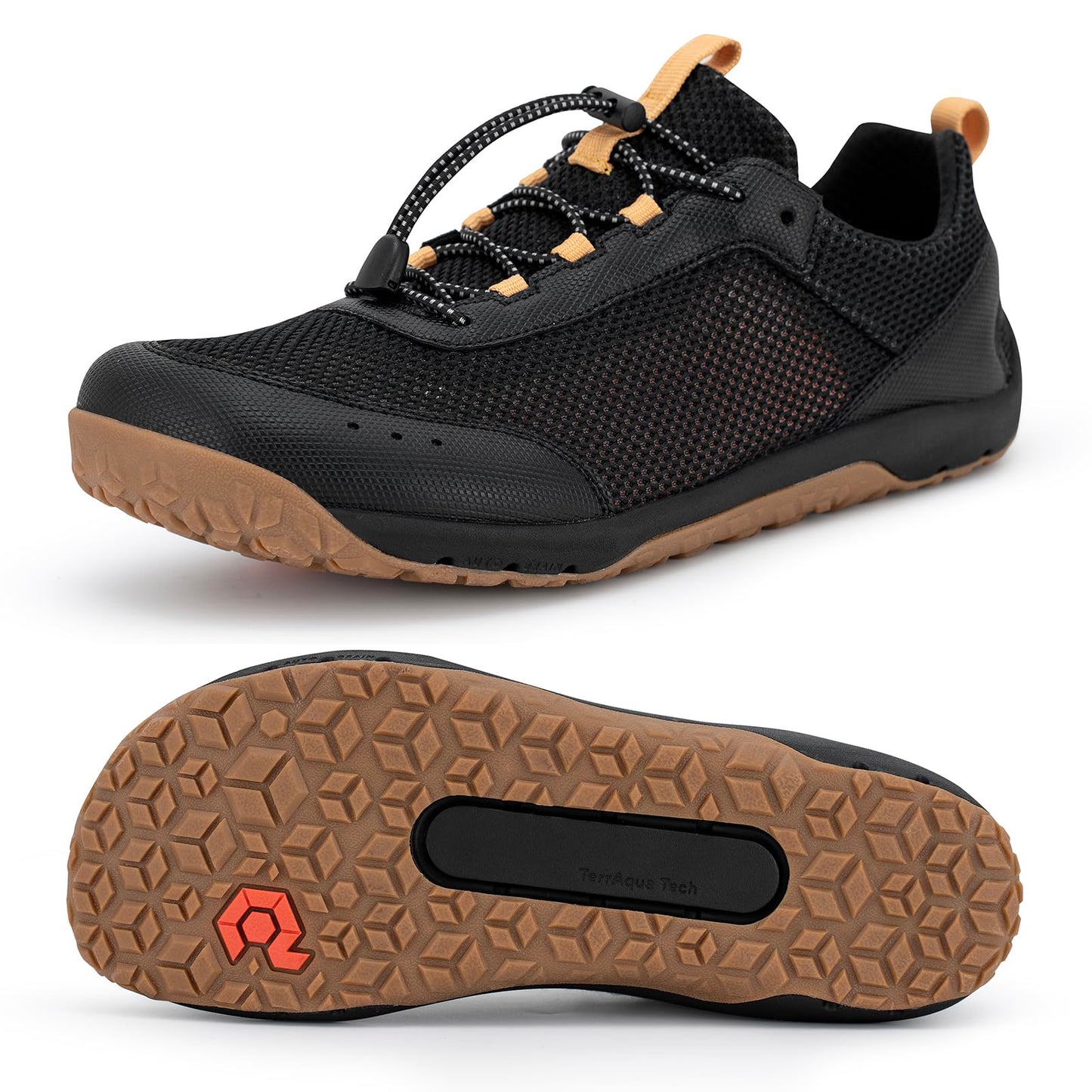 Quick-Dry Barefoot Water Shoes with Lightweight Self-Draining Sole for Men