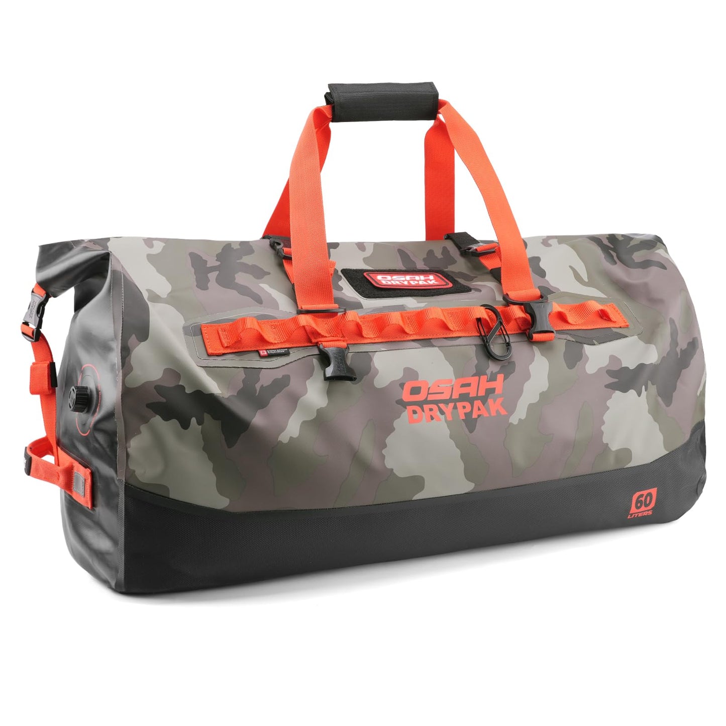 Heavy Duty Waterproof Roll Top Duffel Bag for Travel & Outdoor Adventures