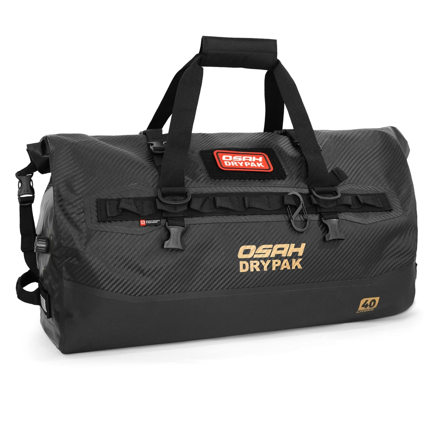 Heavy Duty Waterproof Roll Top Duffel Bag for Travel & Outdoor Adventures