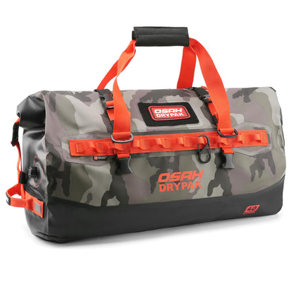 Heavy Duty Waterproof Roll Top Duffel Bag for Travel & Outdoor Adventures