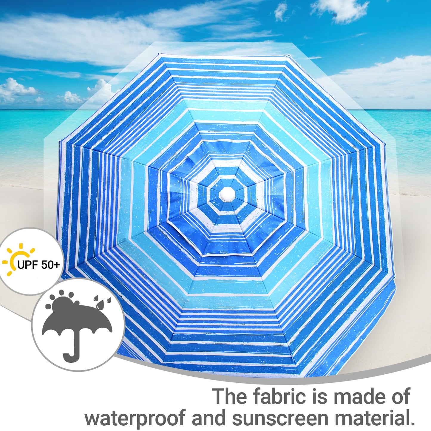 LOTTAFUN Beach Umbrella
