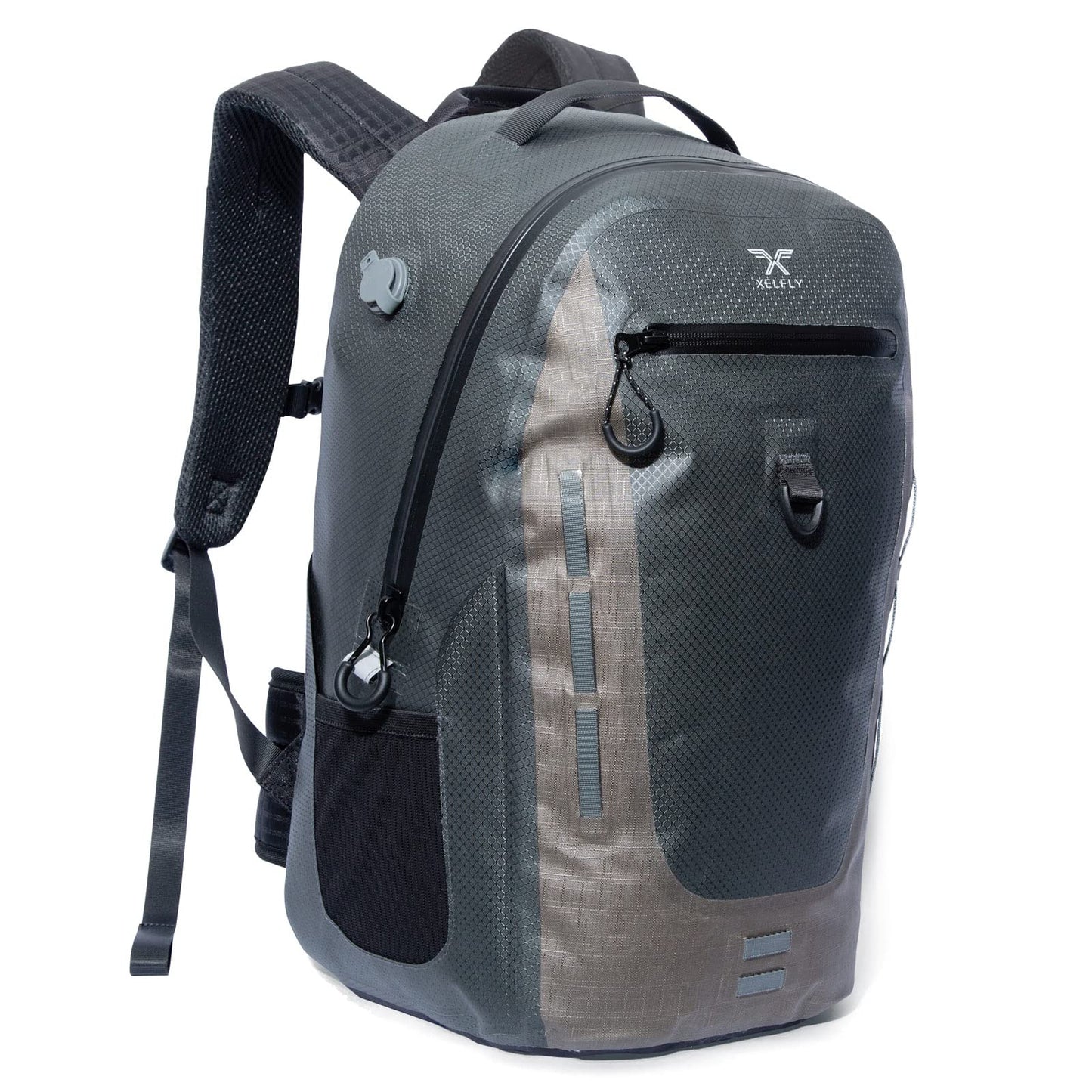 Waterproof Floating Dry Bag Backpack with Airtight Zipper for Kayaking & Boating