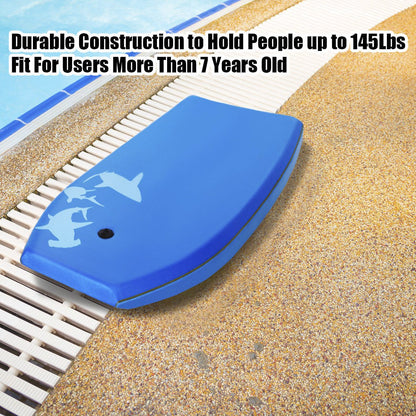 41" Lightweight Bodyboard with Leash and Durable EPS Core