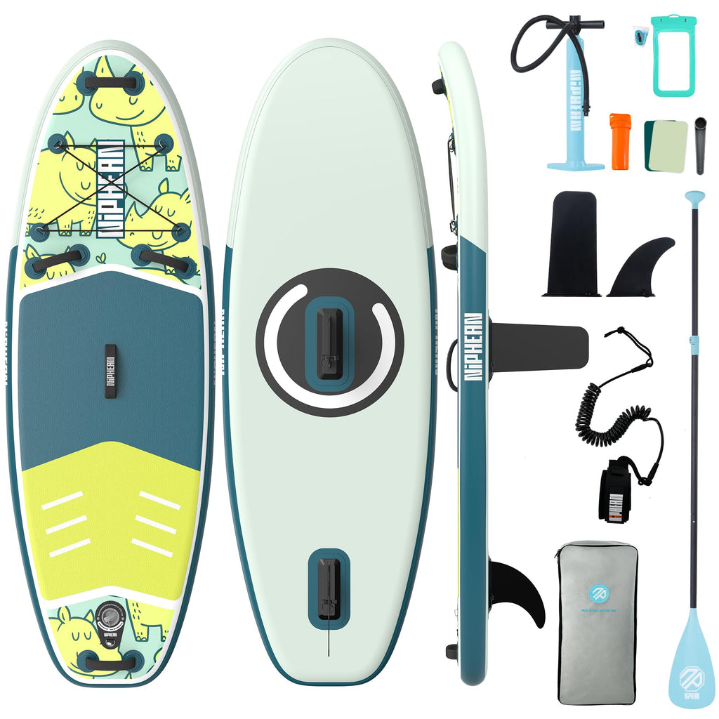 Extra Large Inflatable Paddle Board for Family Use with Accessories