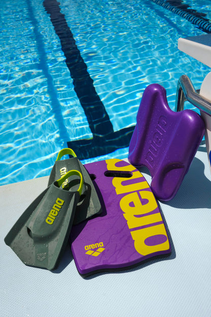 Silicone Short Blade Swim Training Fins for Adults Men & Women