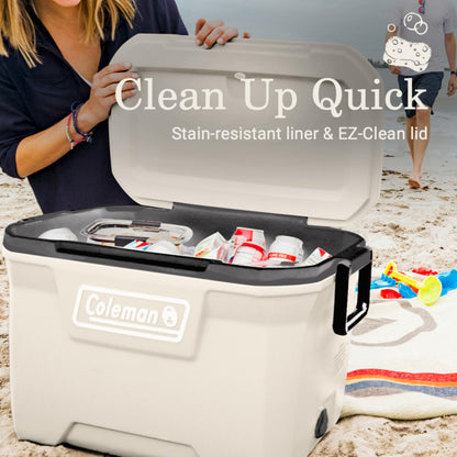 Insulated Portable Hard Cooler with 5-Day Ice Retention for Outdoor Use