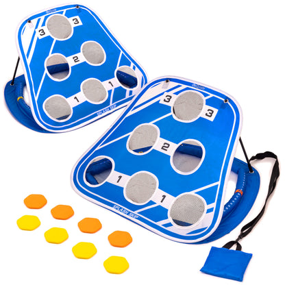 Floating Pool Cornhole Game for Adults & Family Water Fun