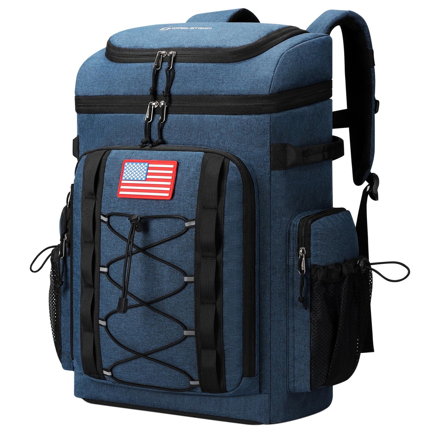 Maelstrom 35/50 Can Insulated Backpack Cooler, Leakproof Soft Lunch Ice Bag