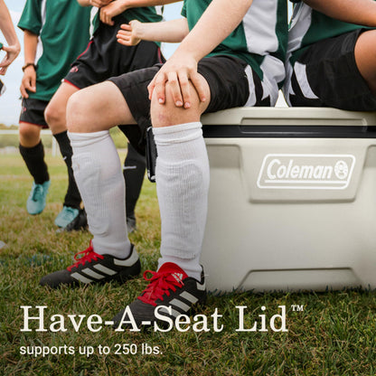 Insulated Portable Hard Cooler with 5-Day Ice Retention for Outdoor Use
