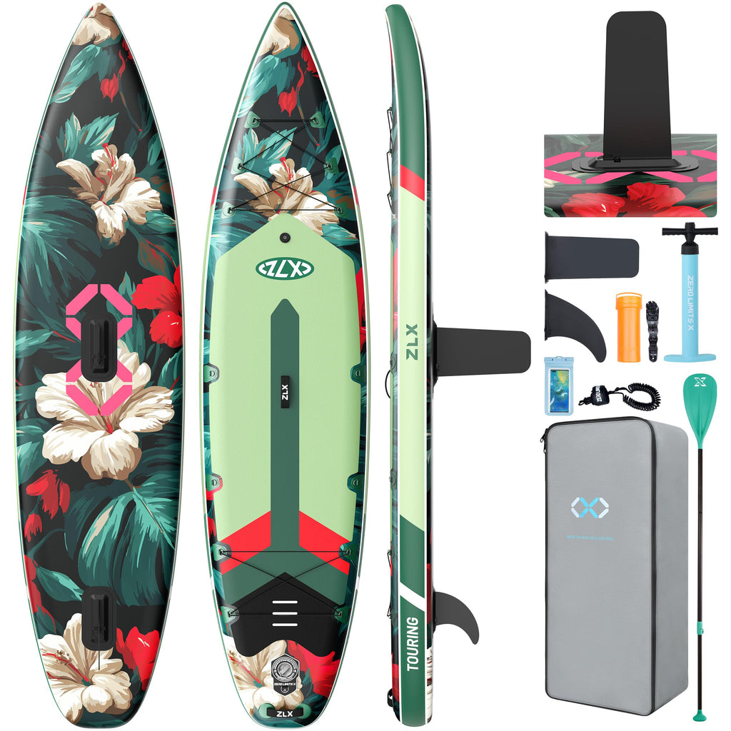 11'6" Inflatable Stand Up Paddle Board for Beginners with Accessories